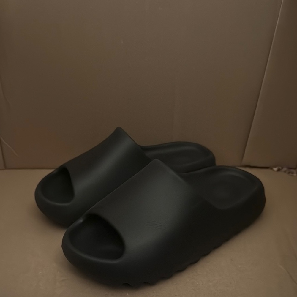 Black Slide Sandals